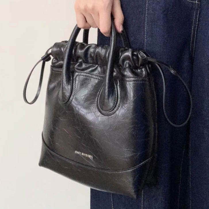 Hobo Size One Genuine Leather Sequined Handbags