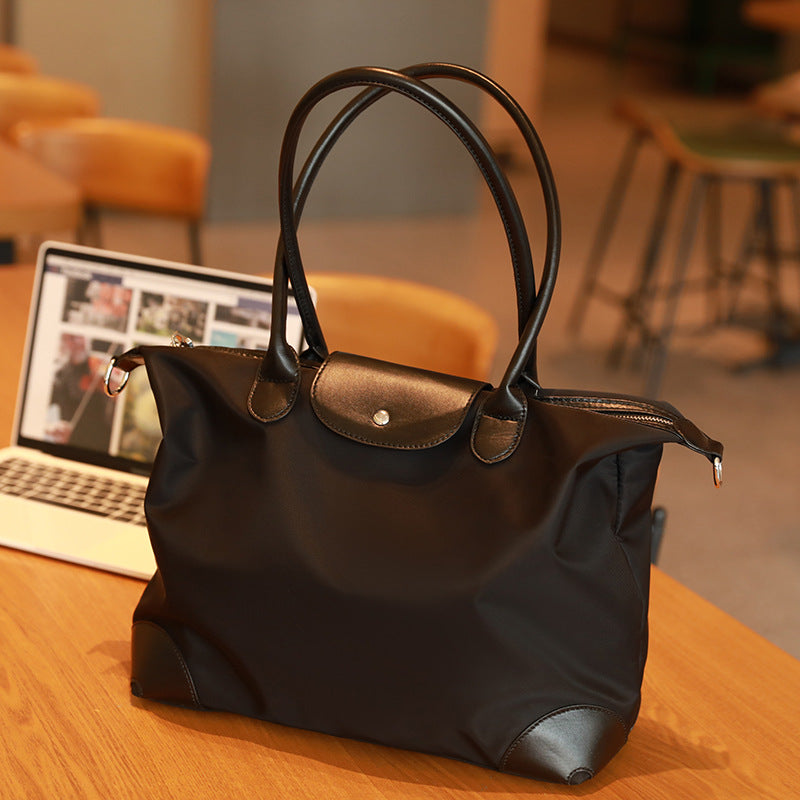 Dumpling Underarm Nylon Advanced Feeling Tong Crossbody Bags