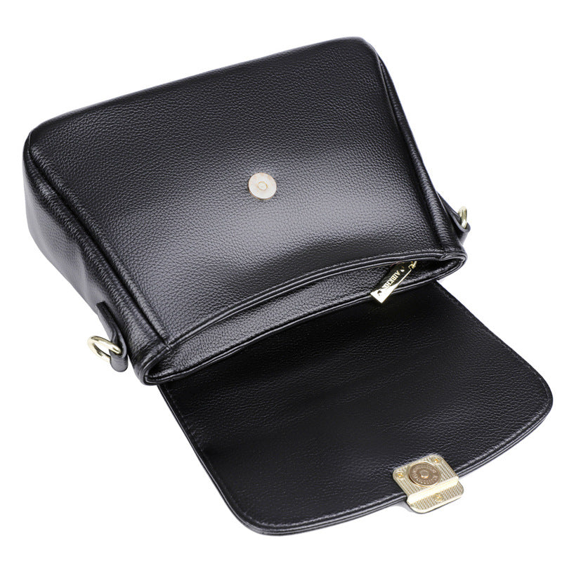 Women's Unique Pretty Fan Soft Leather Crossbody Bags