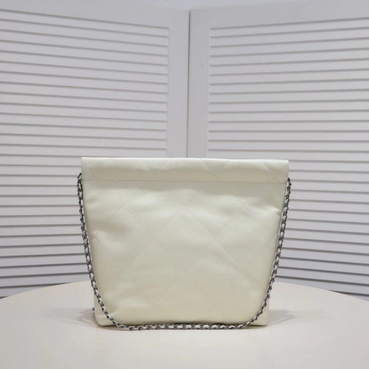 Women's Rhombus Gold Chain Underarm Garbage Large Shoulder Bags