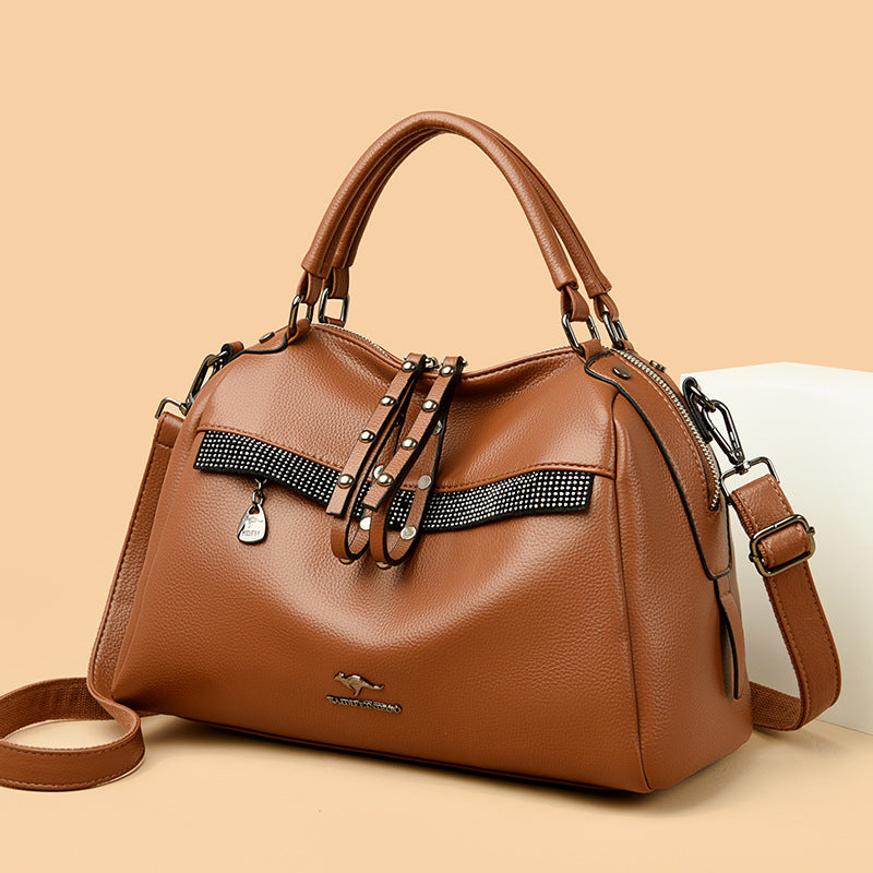 Women's Cool Trendy Comfortable Boston Big Crossbody Bags