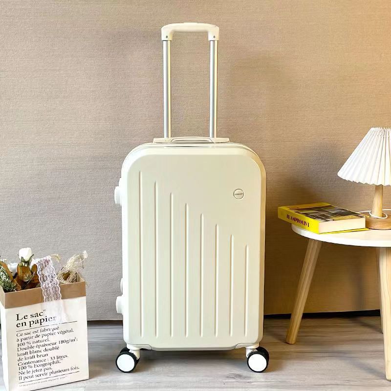 Female Good-looking Strong Durable Password Suitcase Travel Bags