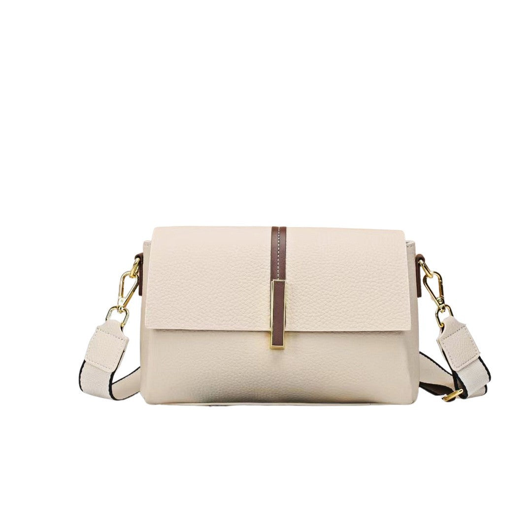 Women's Pattern Top Layer Cowhide Fashionable Stylish Small Square Bags