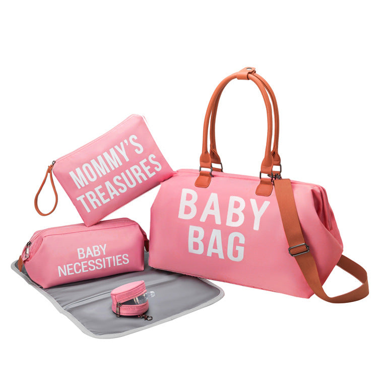 Capacity Mummy Diaper Fashion Mother Portable Bags