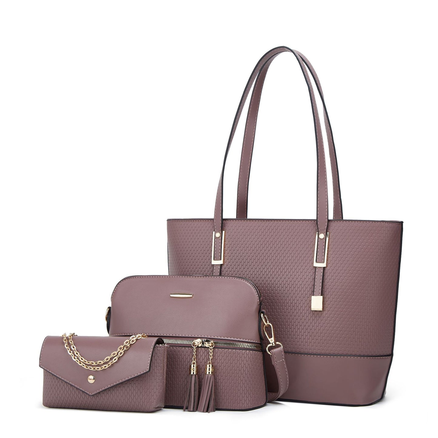 Durable Fashion Large Iron Chain Capacity Shoulder Bags