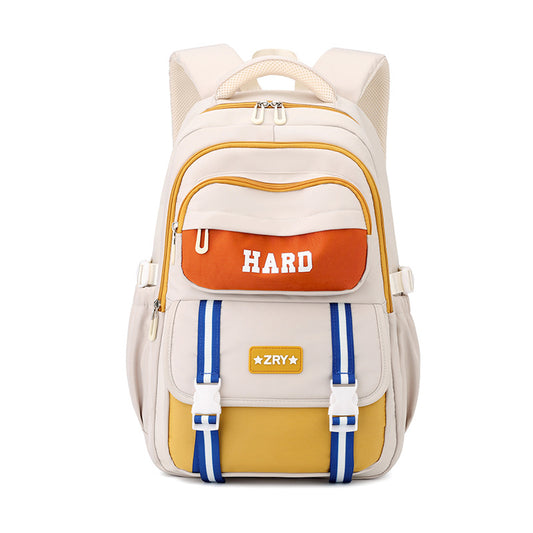 Natural Fish Junior High Large Capacity Middle School Students' Schoolbags