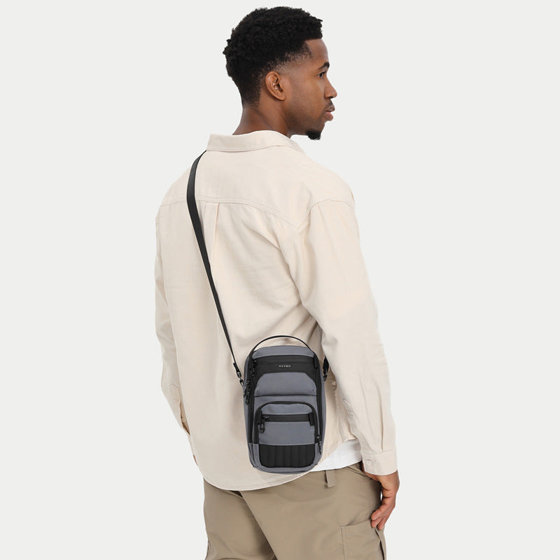 Men's Waterproof High Sense Simple Lightweight Men's Shoulder Bags