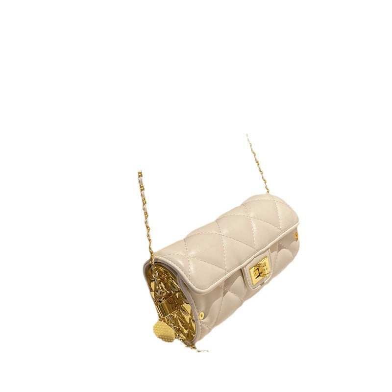Women's Beautiful Rhombus Chain Round Fashion Crossbody Bags