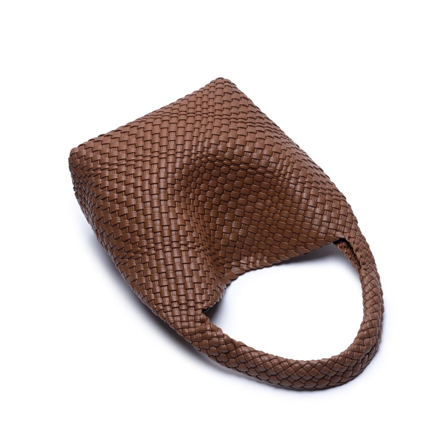 Women's Hand-woven Fashion Portable Korean Style Large Bucket Bags