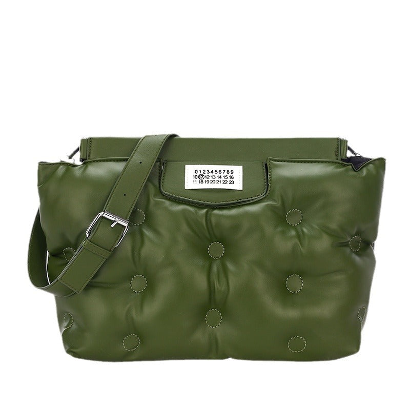Women's Cloud Space Cotton Lazy Pillow Down Crossbody Bags