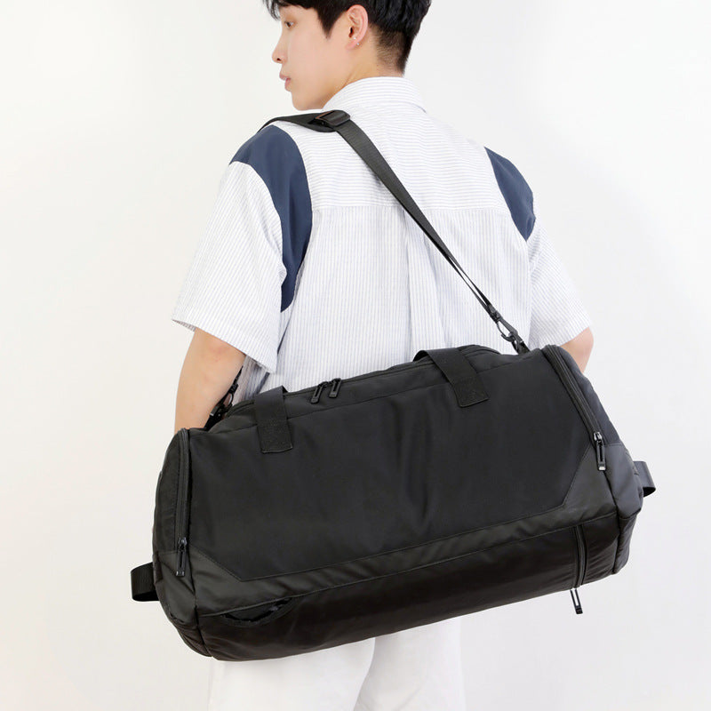 Men's Portable Dry Wet Separation Training Fitness Travel Bags