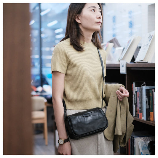 Women's Mahjong Retro Pillow Commuter High-grade Shoulder Bags