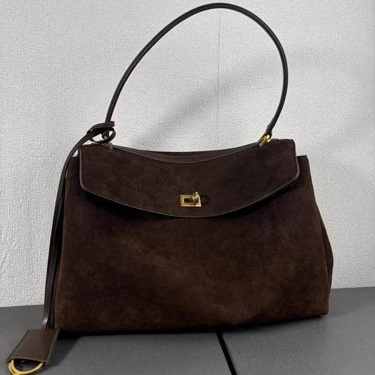 Version Home Suede Frosted Unisex Style Tote Bags