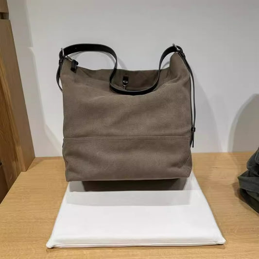 Creative Canvas Idle Style Fashion Large Tote Bags