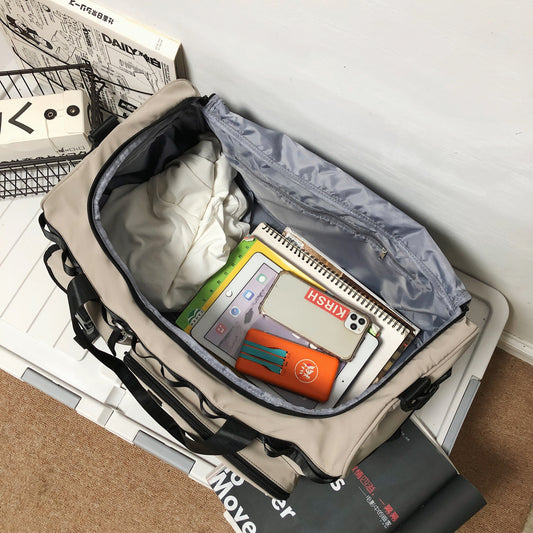 Portable Double Pocket Couple Large Capacity Business Travel Bags