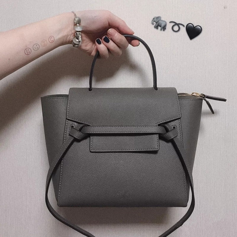 Women's Fashion Simple Palm Print Catfish Wings Shoulder Bags