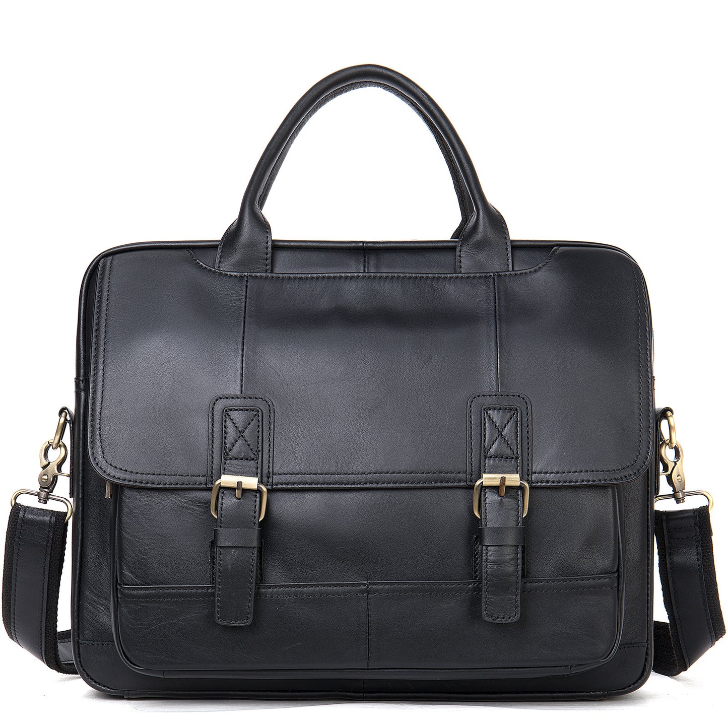 Men's Vintage First Layer Cowhide Business Men's Handbags