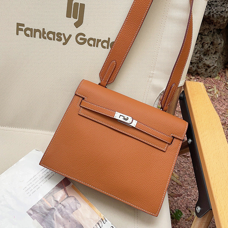 Graceful Glamorous Dancing Fashion Leather Kelly Bags