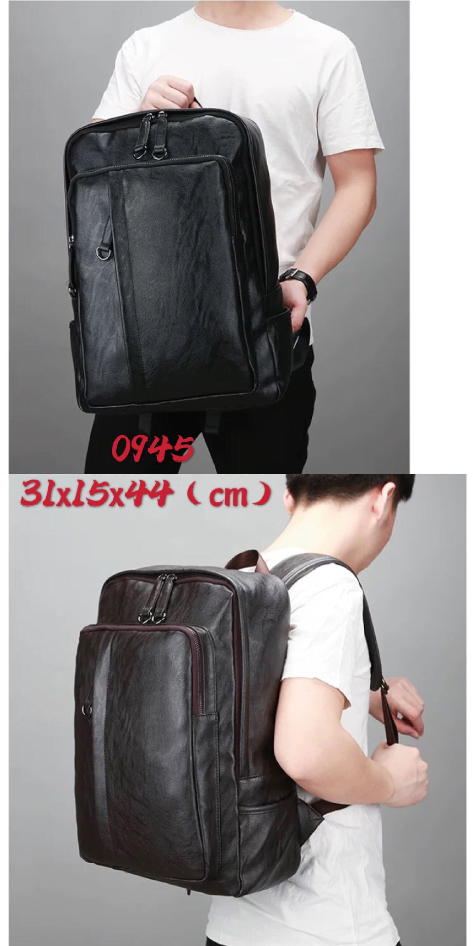 Men's Slouchy Lightweight Leisure Traveling Korean Backpacks