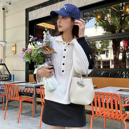 Bamboo Lychee Pattern Simple Joint Design Bags