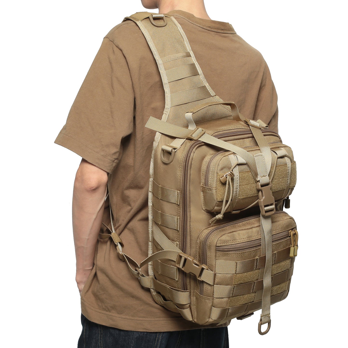 Glamorous Creative Waterproof Camouflage Military Fan Outdoor Bags