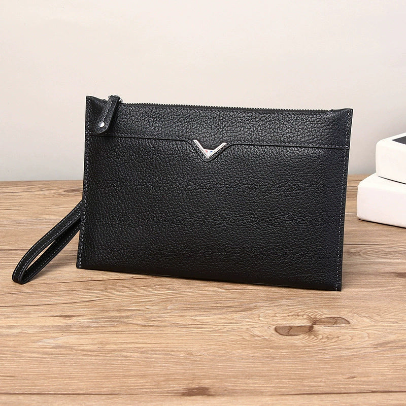 Men's Large Capacity Clutch File Gift Men's Handbags