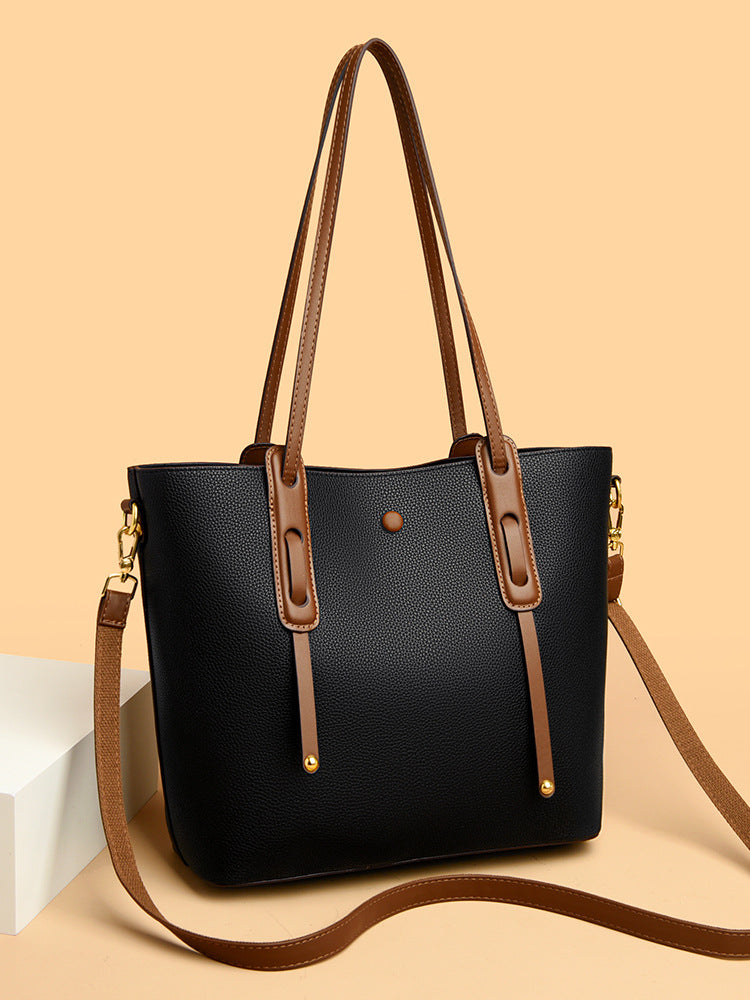 Women's Fashion Refined Simple Large Capacity Commuter Shoulder Bags