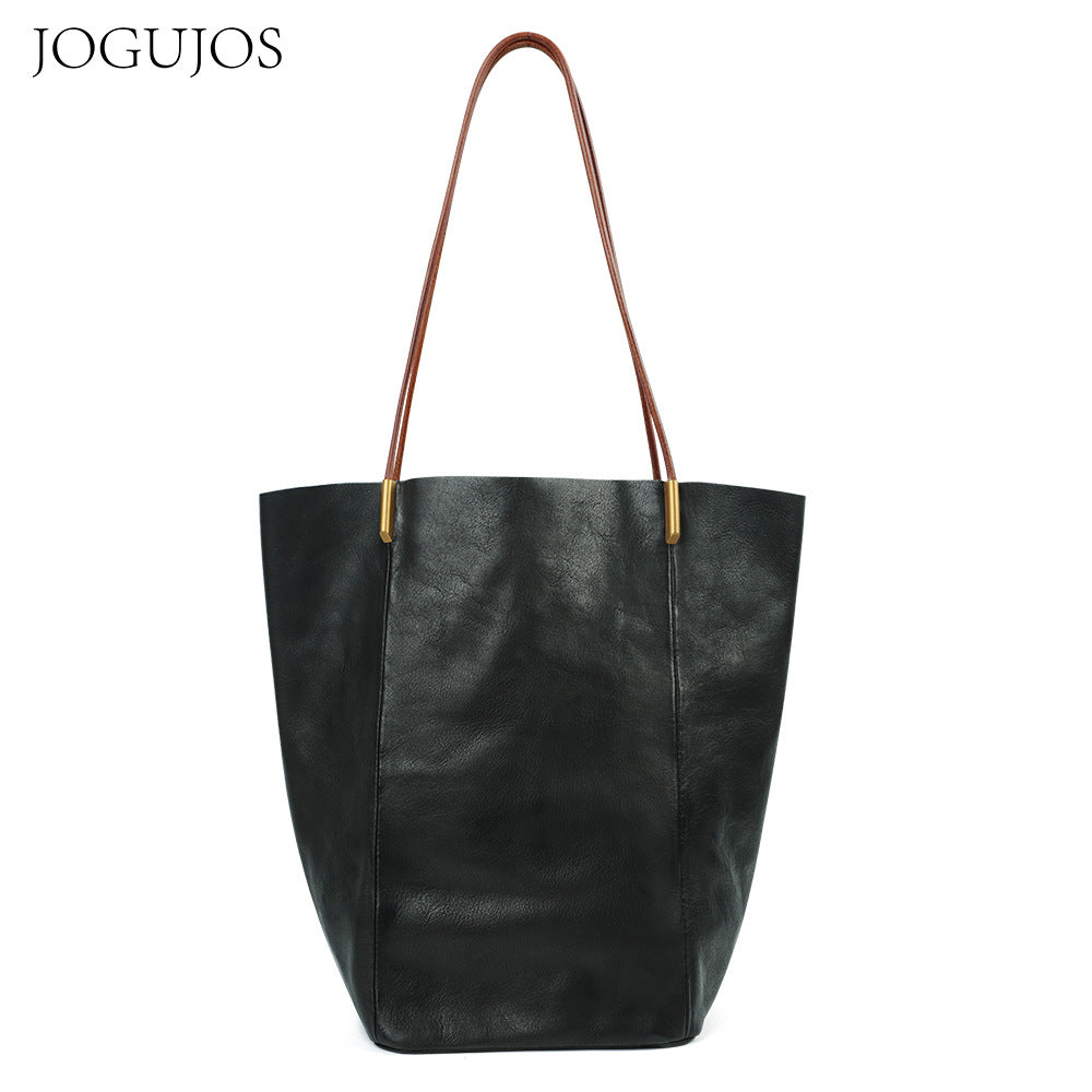 Women's Genuine Leather Large Capacity Advanced Feeling Bags