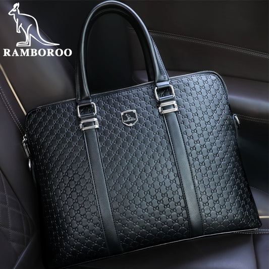 Men's Computer Multifunctional File Portfolio Trendy Men's Briefcases