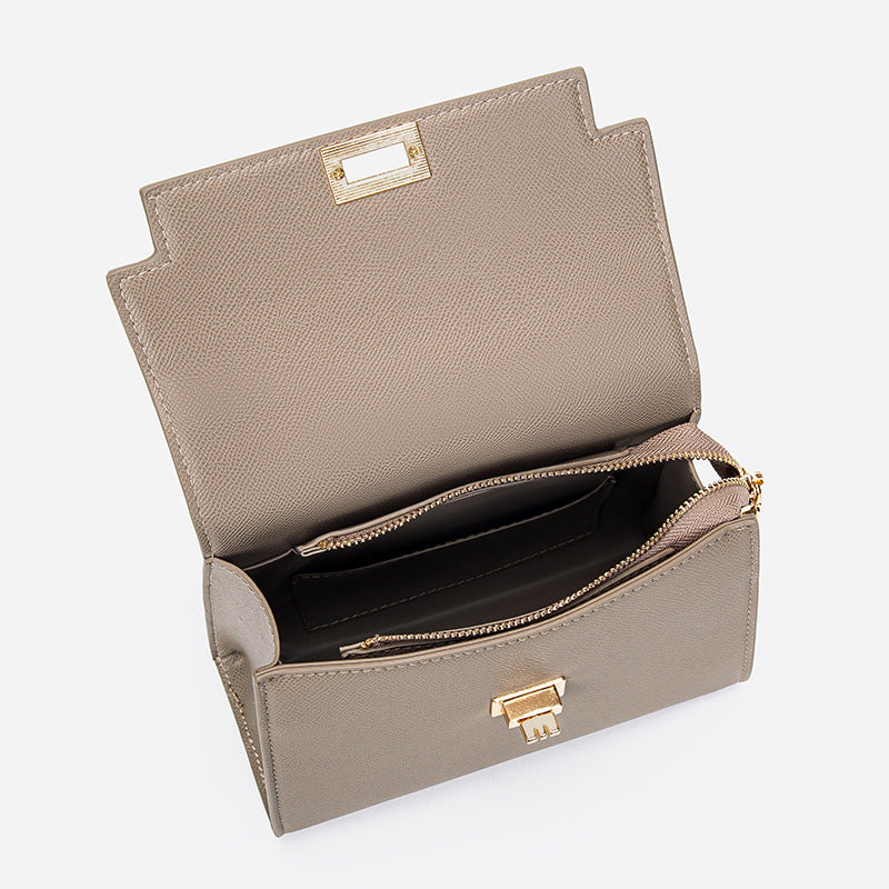 Women's Advanced Texture Mini Kelly Hand Palm Shoulder Bags