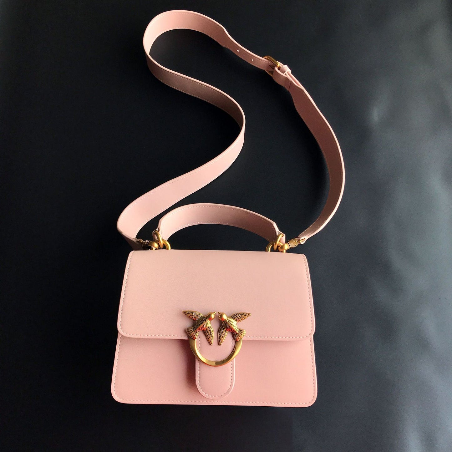 Women's High Version Leather Organ Portable Bird Bags