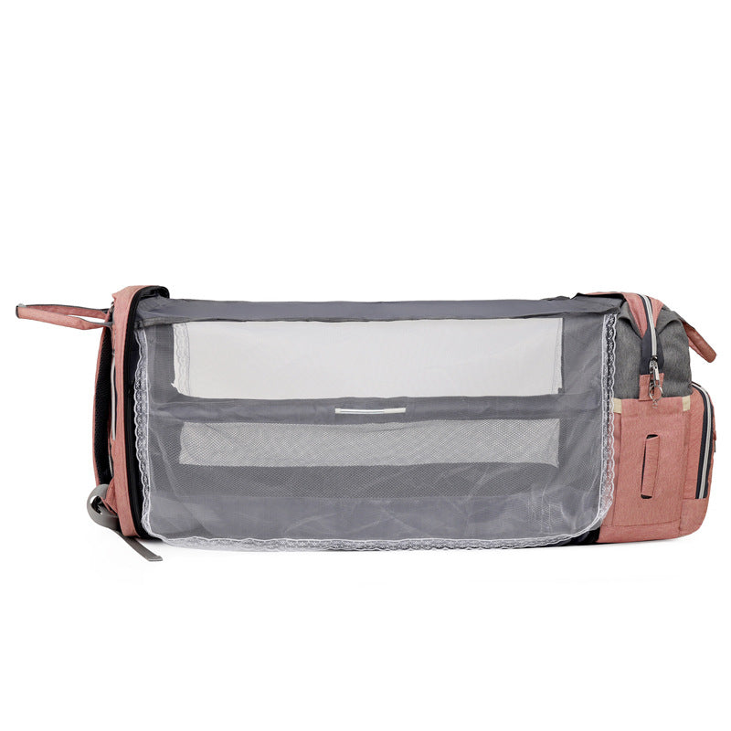 Large Capacity Mummy Portable Elegant Crib Mother Bags