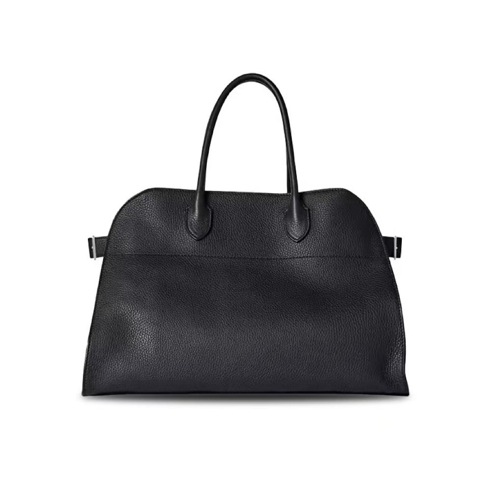 Retro Large Capacity Totes Genuine Leather Tote Bags