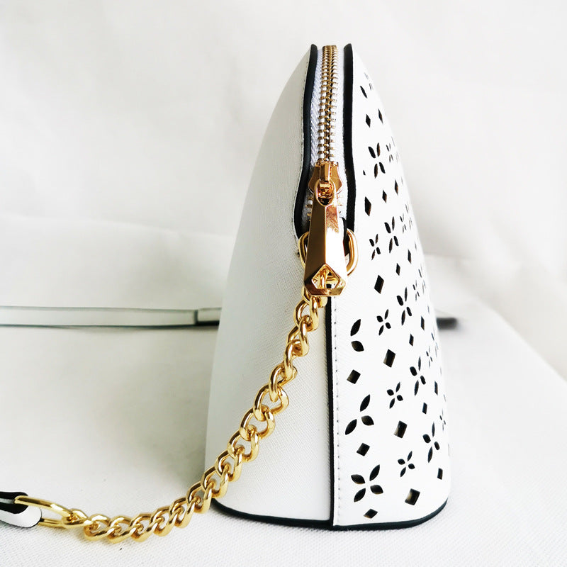Women's Shell Korean Style Carved Chain Fashion Shoulder Bags