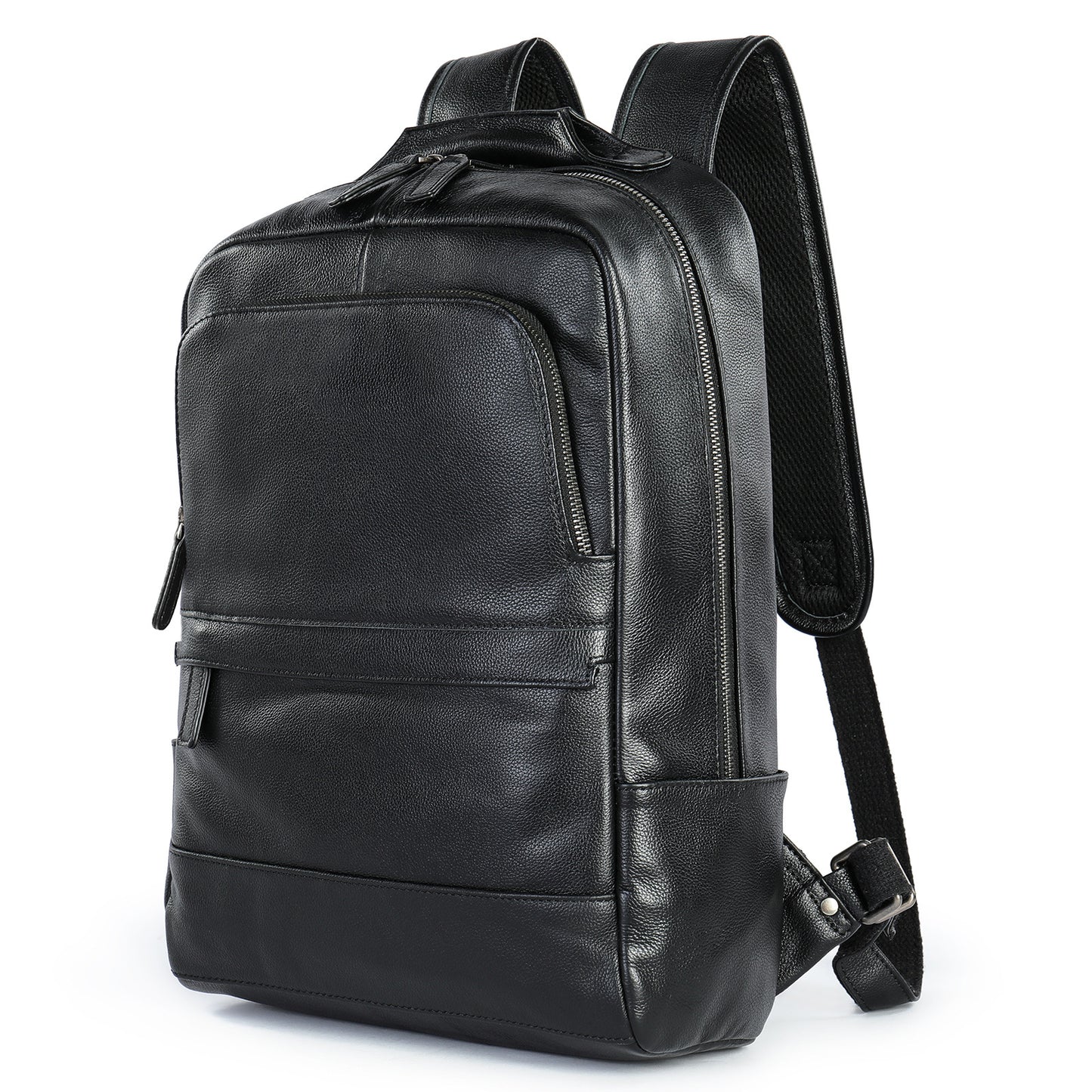 Men's Crazy Horse Leather Cowhide Simple Fashion Backpacks