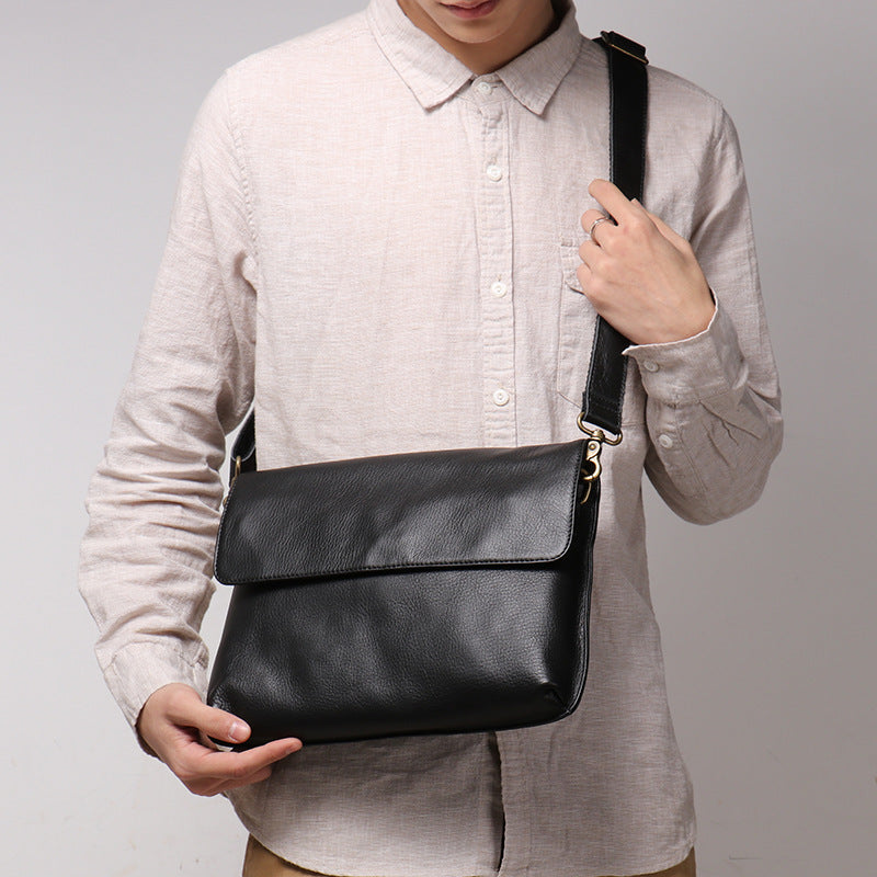 Women's & Men's & Retro Leather Crazy Horse Handmade Bags