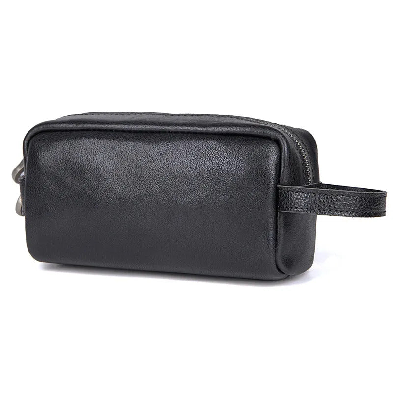 First Layer Cowhide Crazy Horse Leather Cosmetic Bags