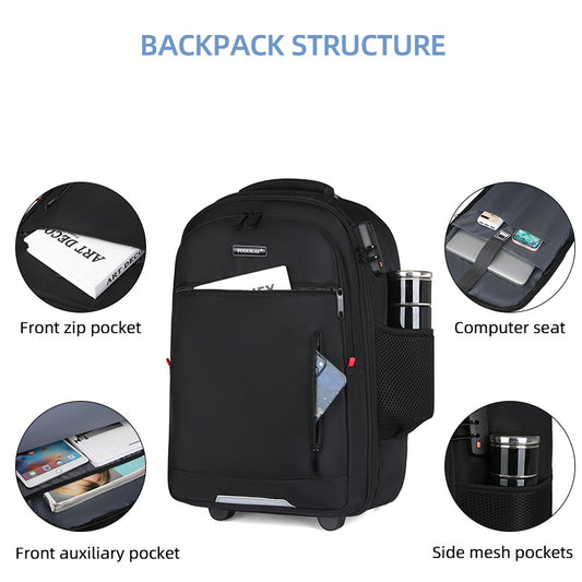 Women's & Men's & Large Capacity Business Lightweight Boarding Travel Bags