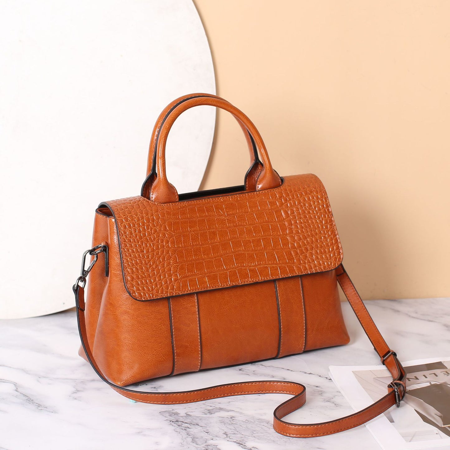 Women's Genuine Leather High-grade Fashion Mother Crossbody Bags