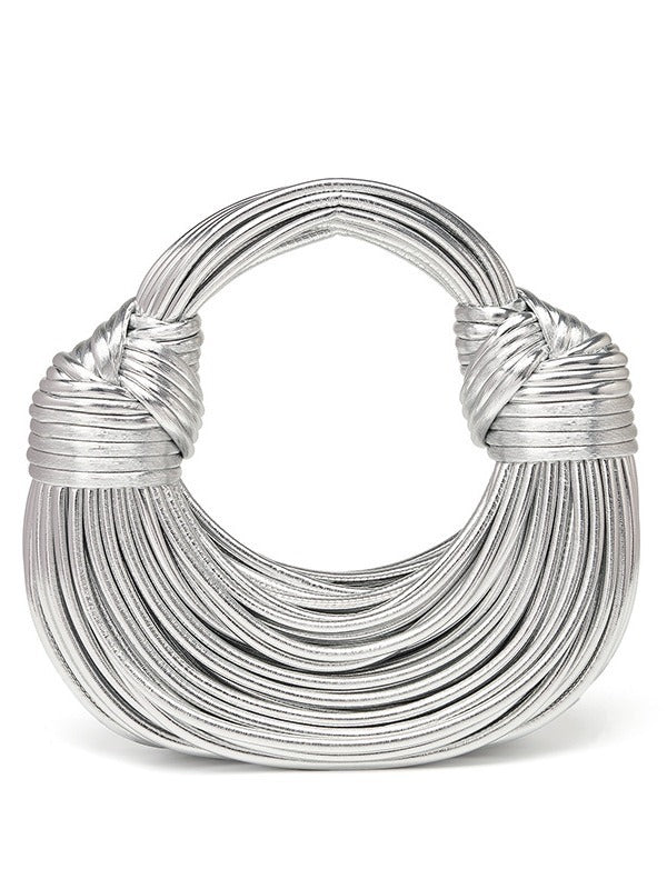 Women's Niche Unique Design Wire Noodle Trendy Bags