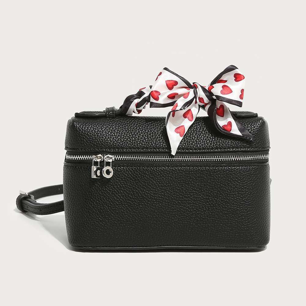 Women's Simple Design Box Portable Mini Versatile Shoulder Bags