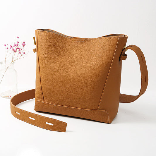Women's High-grade Design Genuine Leather Large Capacity Shoulder Bags