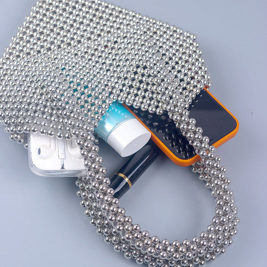 Women's Pearl Optional High Quality Peach Heart Bags