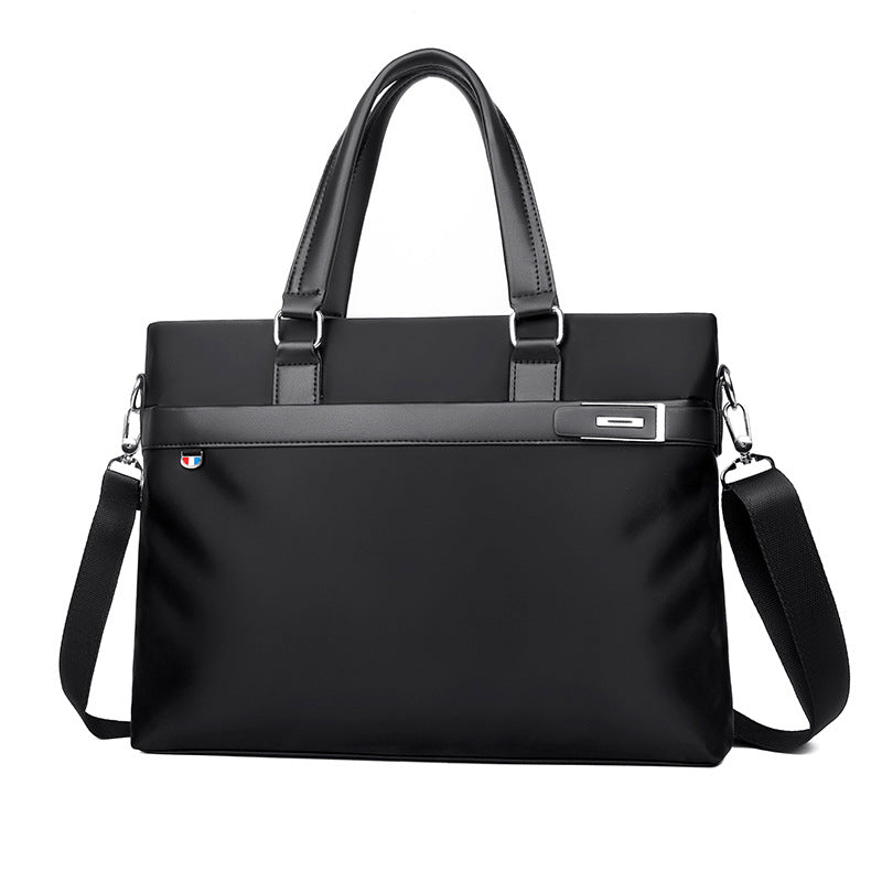 Men's Waterproof Oxford Cloth Conference Portable Business Shoulder Bags