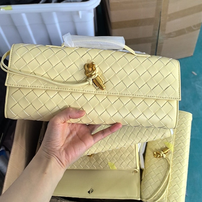 Women's Home Woven Long Clutch Fashion Handmade Handbags