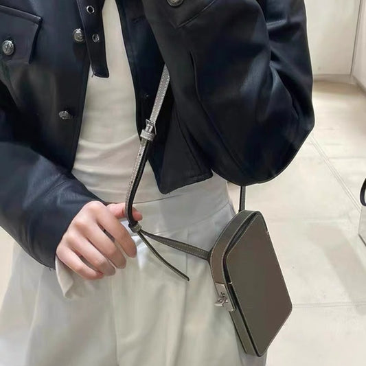 Genuine Leather Palm Pattern Mobile High-grade Phone Bags