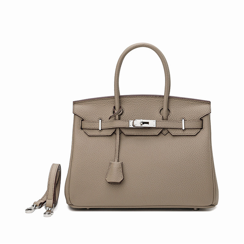 First Layer Cowhide Portable Fashion Genuine Handbags