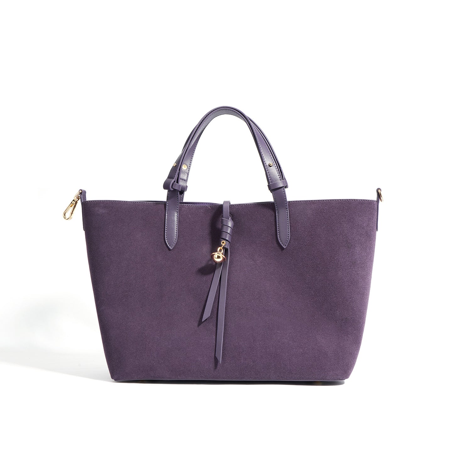 Women's Food Basket Fashion Genuine Leather Frosted Tote Bags