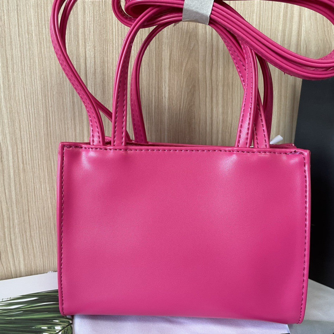 Women's Niche Three-dimensional Embossed Letter Simplicity Bags