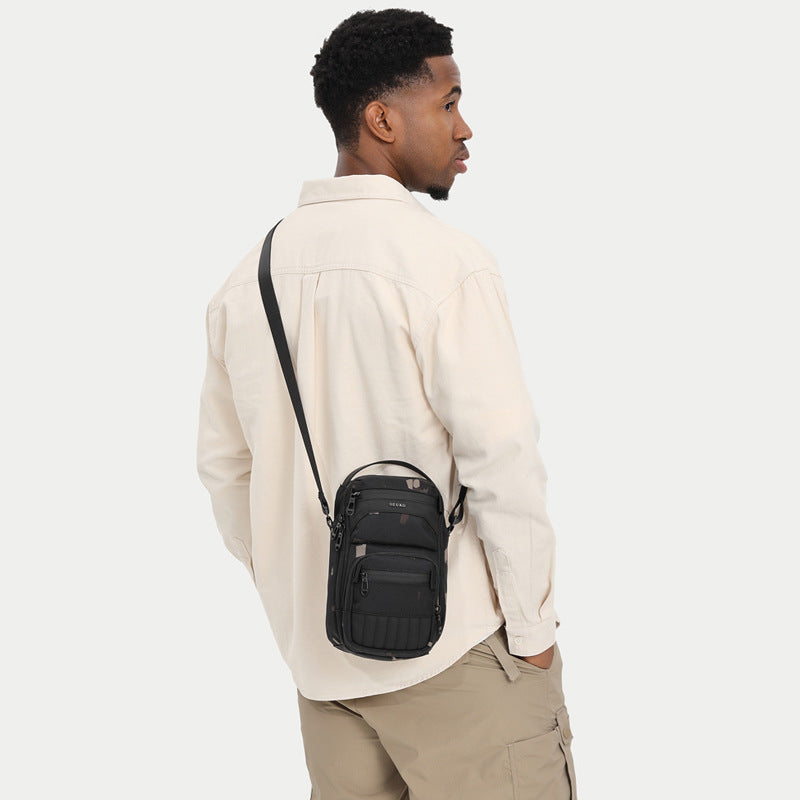 Men's Waterproof High Sense Simple Lightweight Men's Shoulder Bags